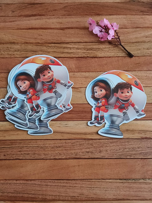 Themed Paper Cutouts | Assorted Designs for Hampers & Parties-Set of 5