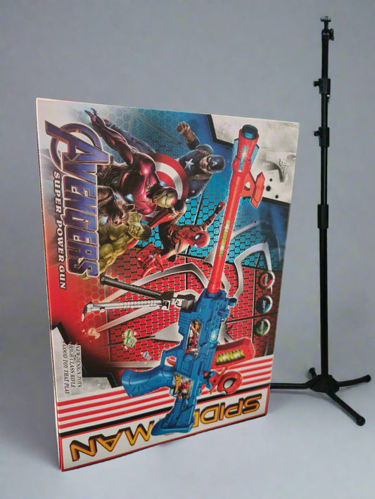 🔫 Avengers Super Power Gun – Light, Sound & Action Toy