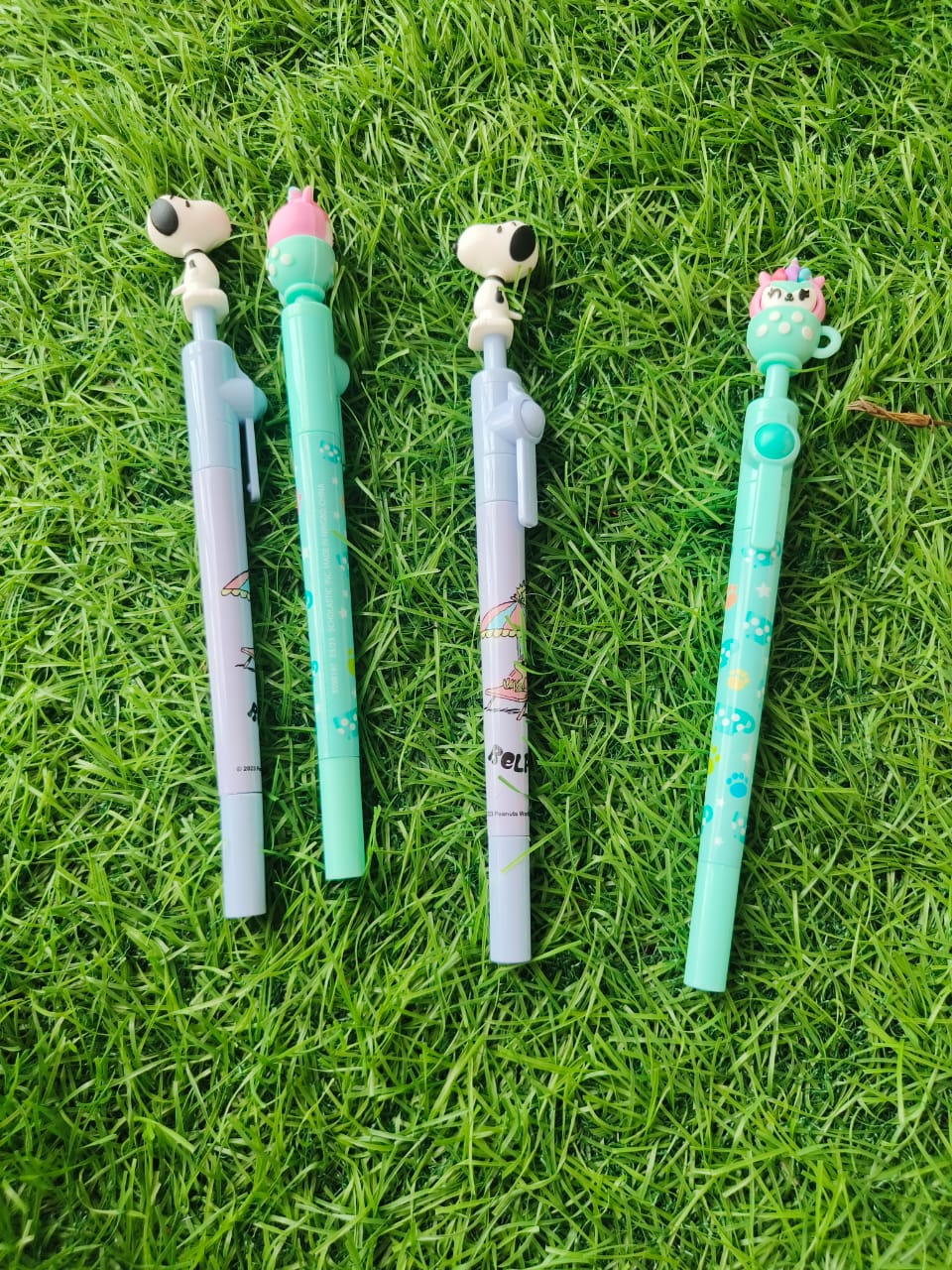 Set of 10 Cute Cartoon Topper Pens ποΈ