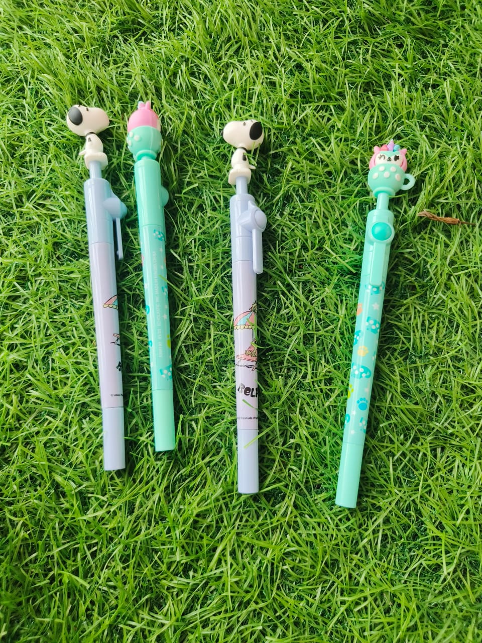 Set of 10 Cute Cartoon Topper Pens ποΈ