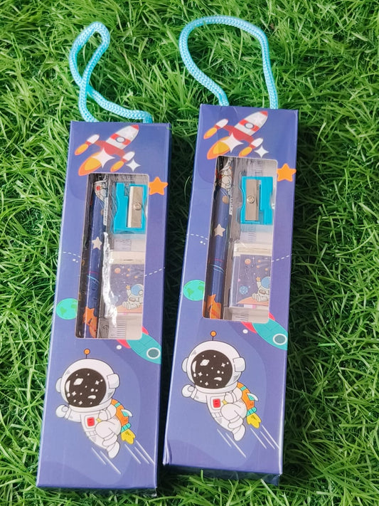 Kids Stationery Set – Stand By Me / Space Theme -Set of 10