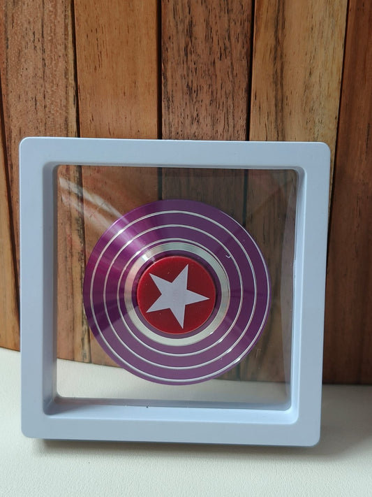 Star Hero Metal Fidget Spinner Toy (Safe Version)