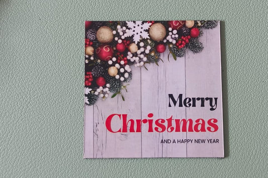 Christmas Gift Set | Merry Christmas Mug with Keychain & Fridge Magnet