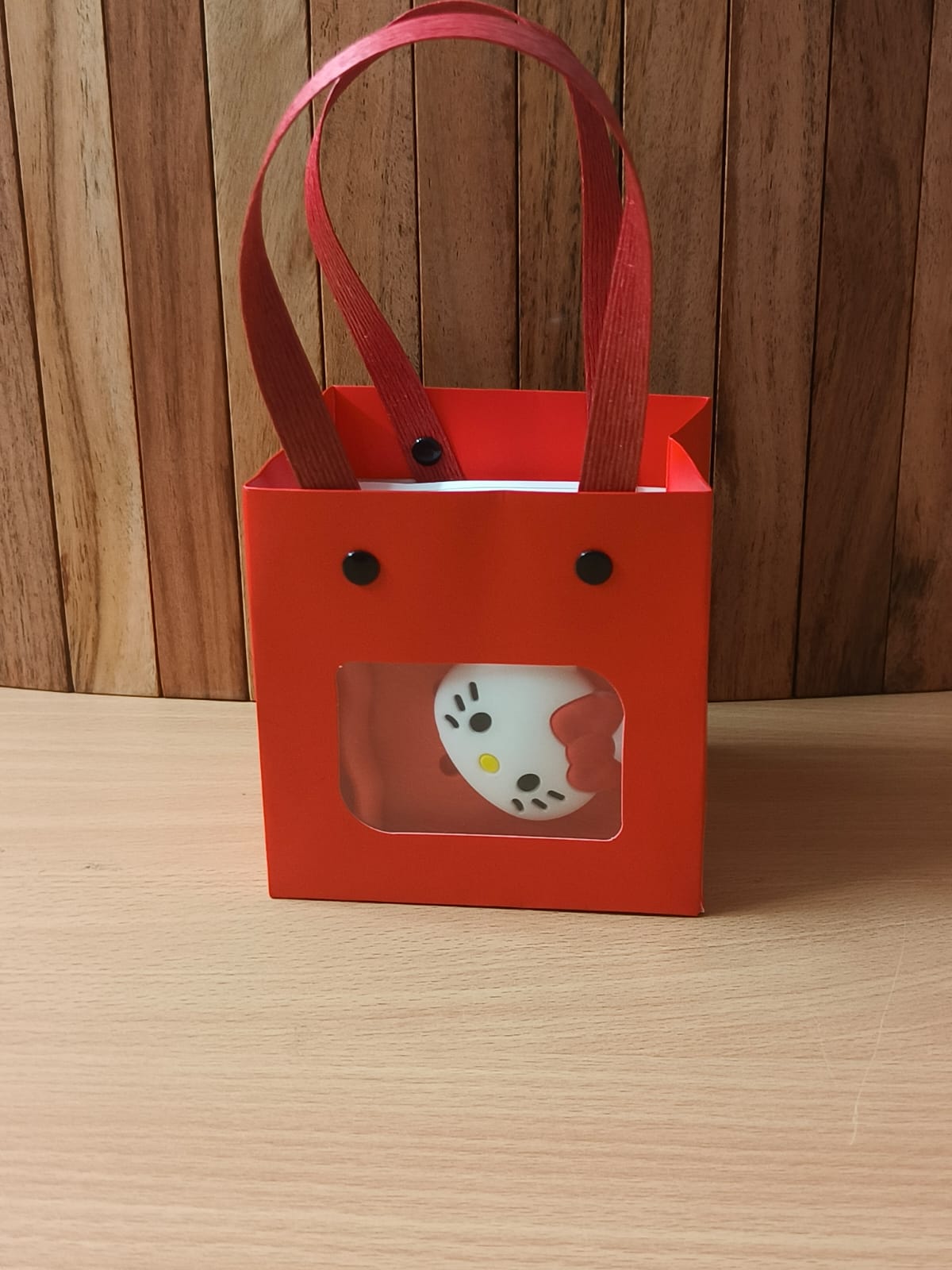 Christmas Gift Box | Red Handle Box for Gifts & Hampers