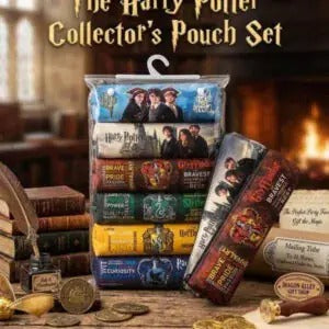 Harry Potter Character Pencil Pouch | Wizard-Themed Stationery Pouch for Kids & Teens