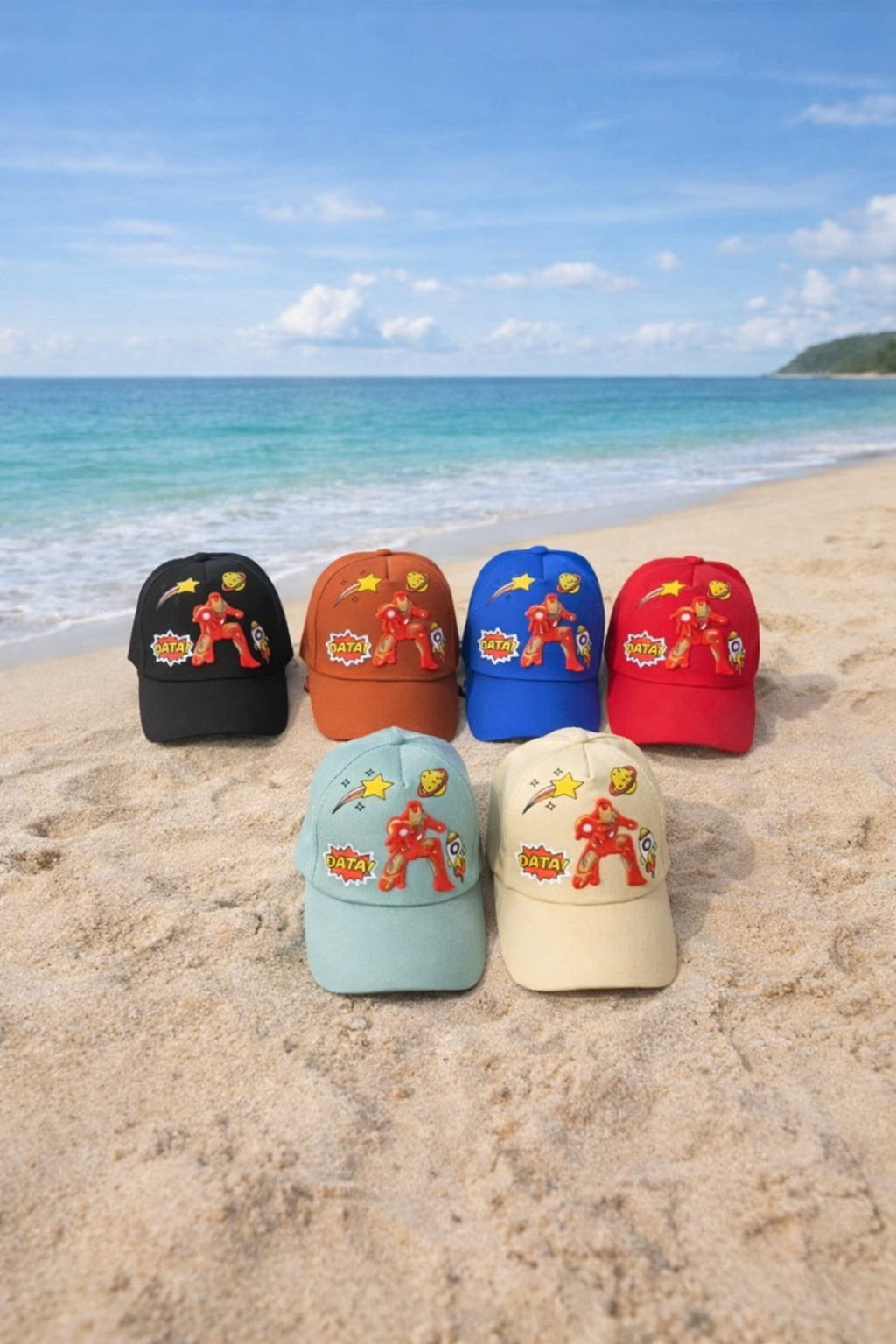 Kids Superhero Summer Cap – Adjustable Boys Baseball Cap with Sun Protection | Lightweight Outdoor Kids Hat