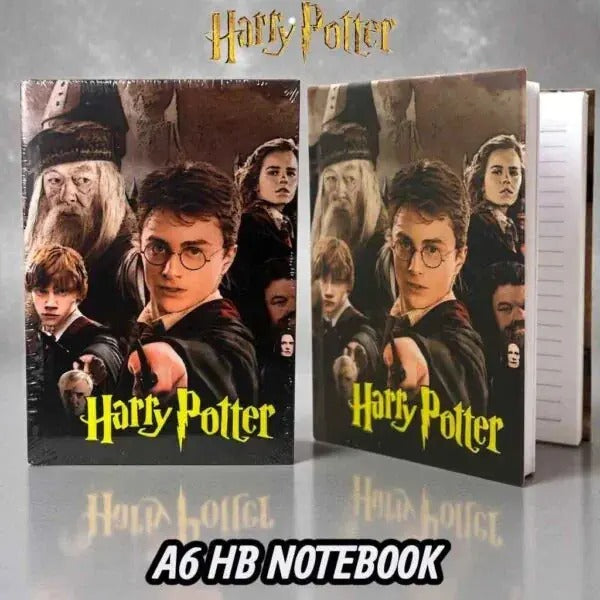 Harry Potter A6 Hardcover Notebook | Compact Character Diary – 1 Piece