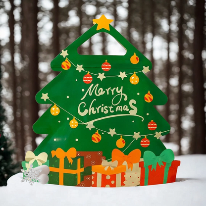 Christmas Gift Bag Set for Kids – Santa Pen, Light Slap Band & Keychain