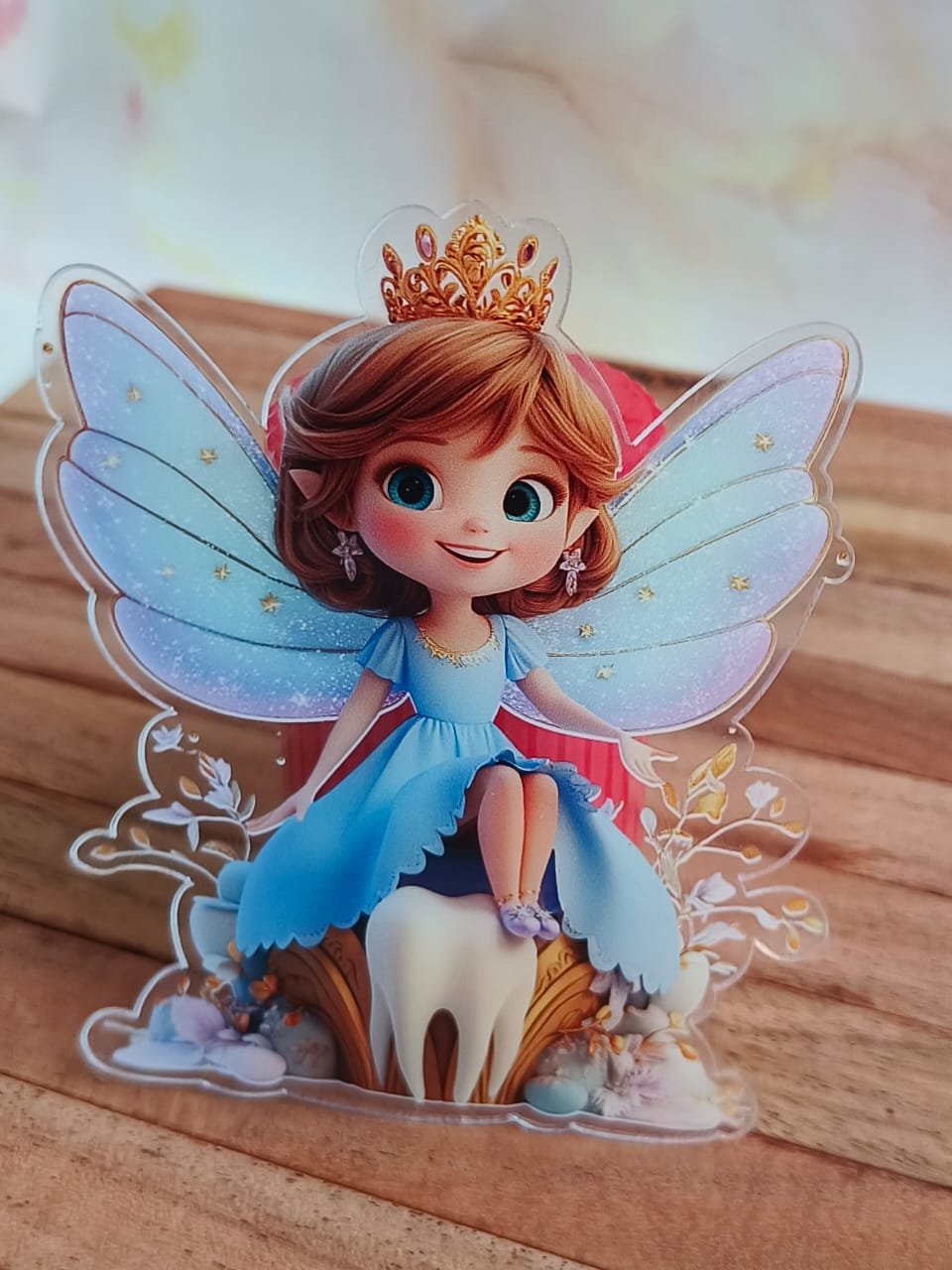 Princess Theme Acrylic Cutouts – UV Printed Luxury Party & Hamper Decoration