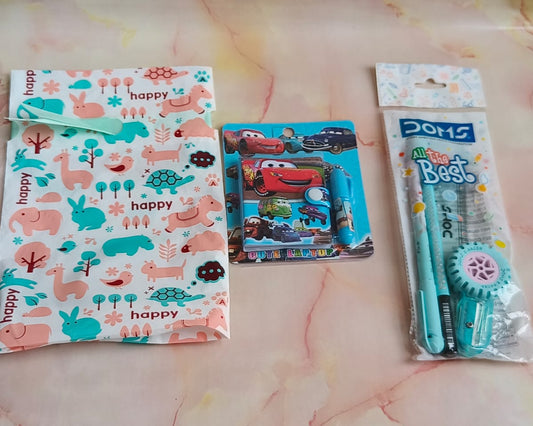 ✨ Combo 1 – Happy Stationery Set