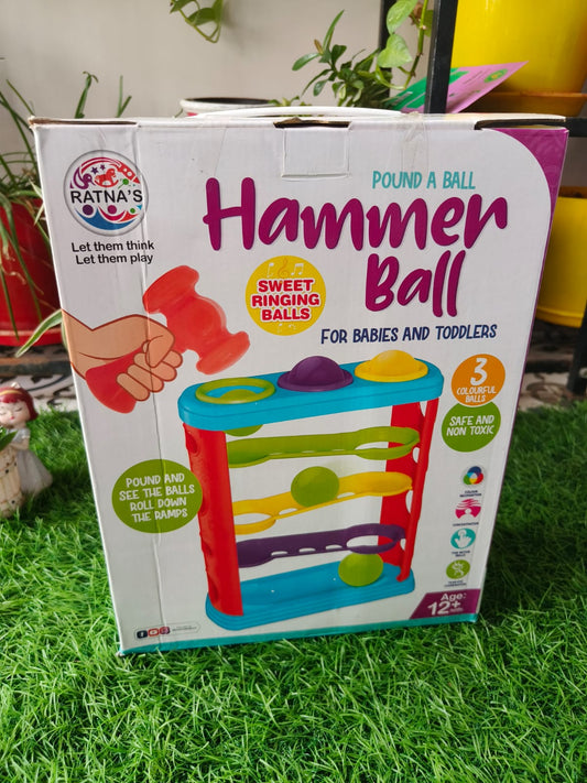 🔨 Pound a Ball – Hammer Ball Toy for Babies & Toddlers