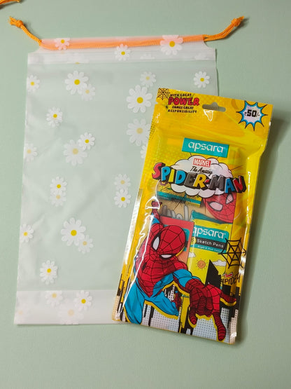 Superhero Stationery Gift Set with Daisy Pouch (Pack of 10 Sets)