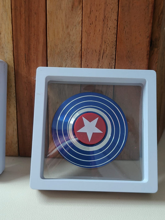 Star Hero Metal Fidget Spinner Toy (Safe Version)