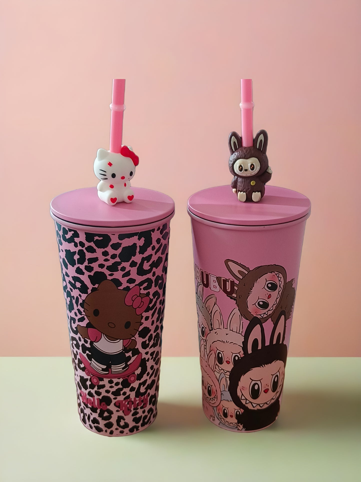 Kids Character Sipper Tumbler with Straw | Reusable Cartoon Water Cup | Cute Drinkware