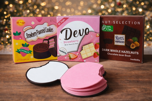 Chocolate Bar Notebook | 80-Page Cute Diary for Kids & Teens