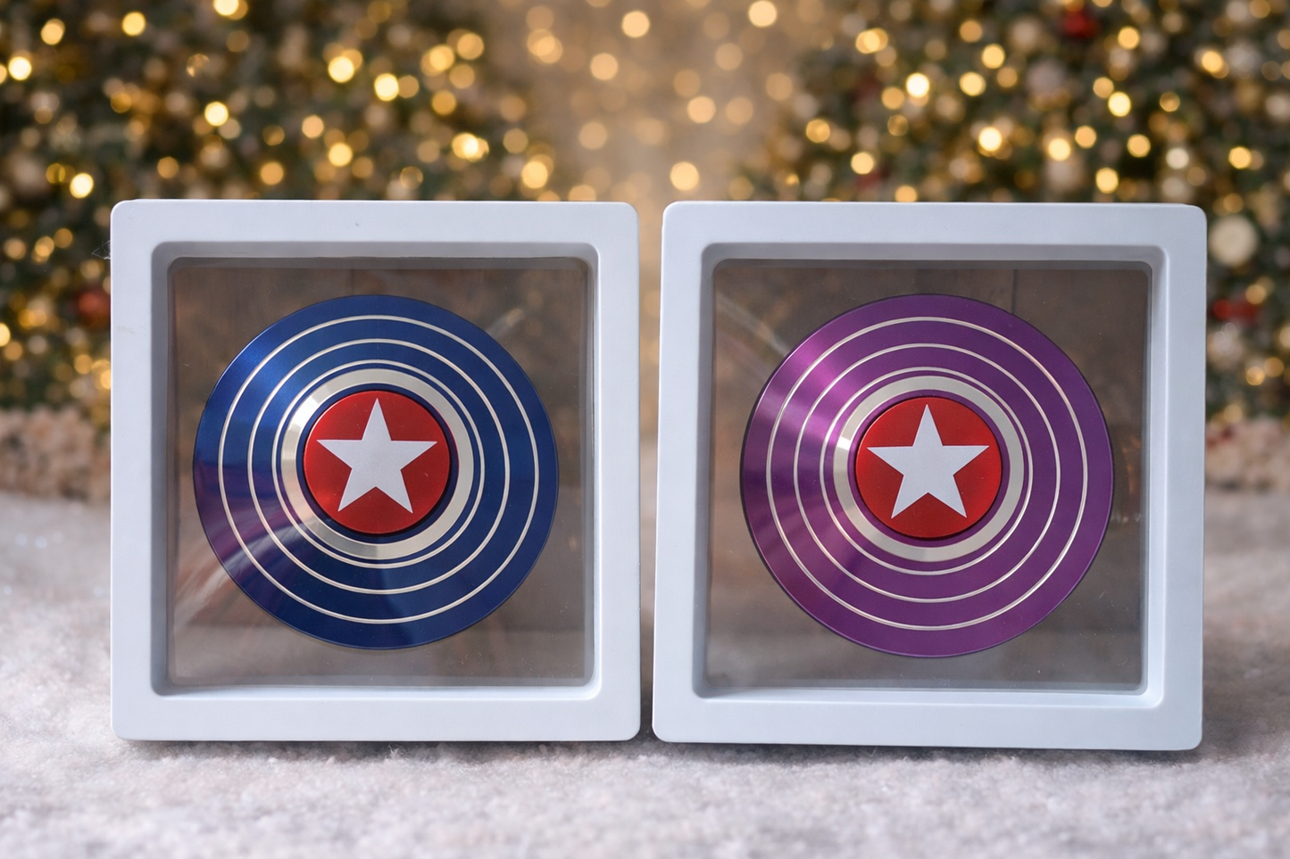 Star Hero Metal Fidget Spinner Toy (Safe Version)