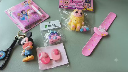 Girls Birthday Gift Hamper | Cute Kids Gift Set with Mini Diary, Squishy Toy & Accessories