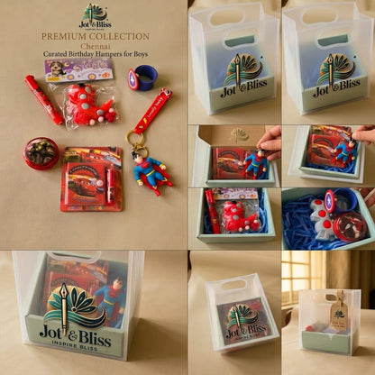 Premium Birthday Gift Hamper for Boys | 6-Piece Kids Gift Set