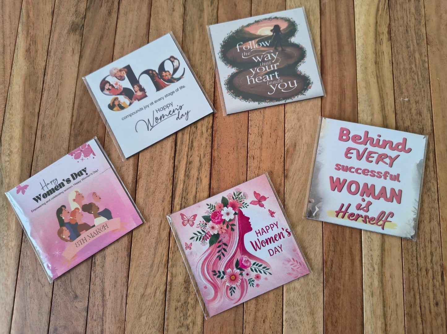 Inspirational Fridge Magnets – 3x3 Inch Flexible Magnet | Assorted Set of 3 or Set of 5 | Cute Gift for Women | Jot and Bliss™