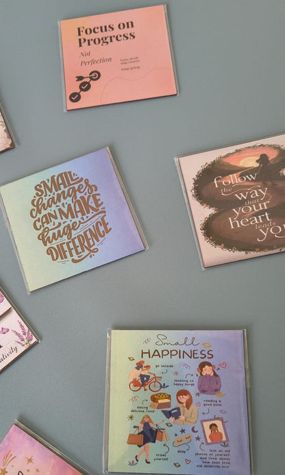 Motivational Quote Fridge Magnet 3x3 Inch