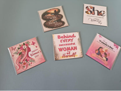 Inspirational Fridge Magnets – 3x3 Inch Flexible Magnet | Assorted Set of 3 or Set of 5 | Cute Gift for Women | Jot and Bliss™